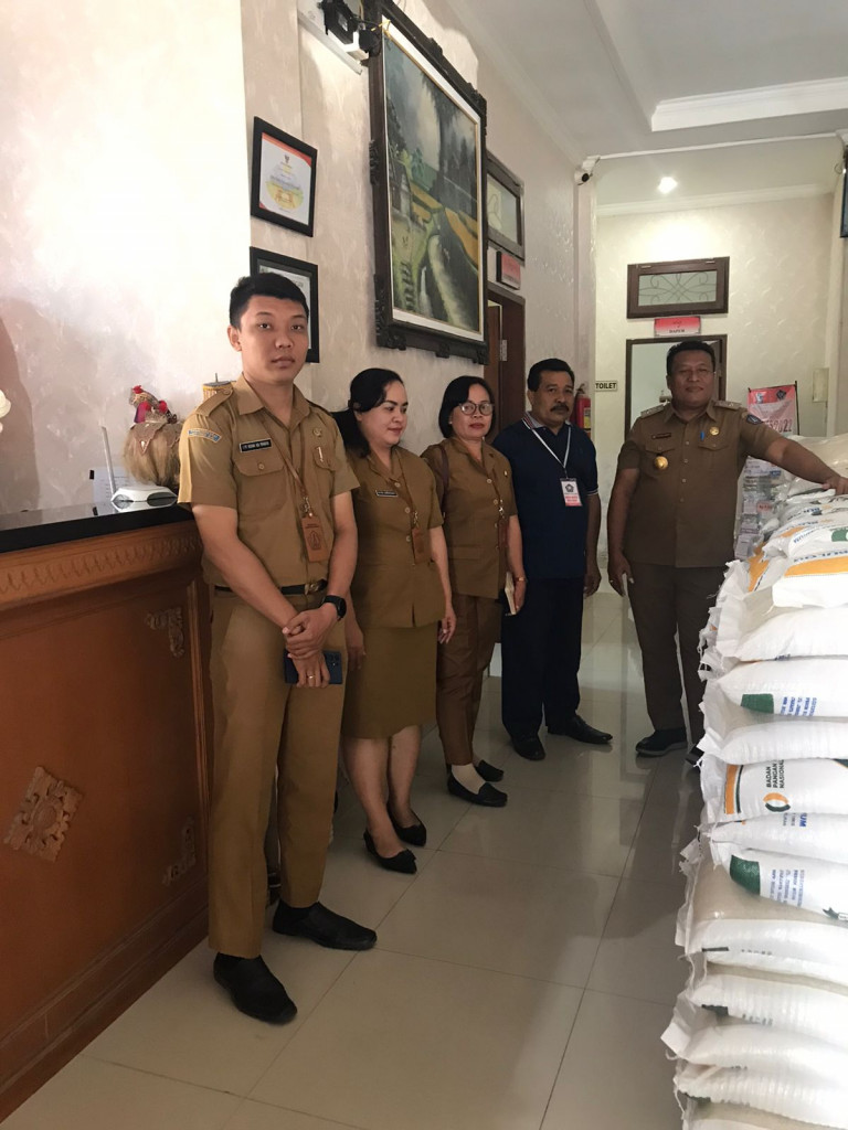 Pantau Penyaluran CPP di Desa Taman